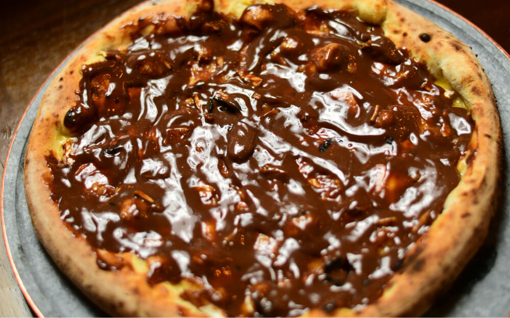 Pizza de Chocolate